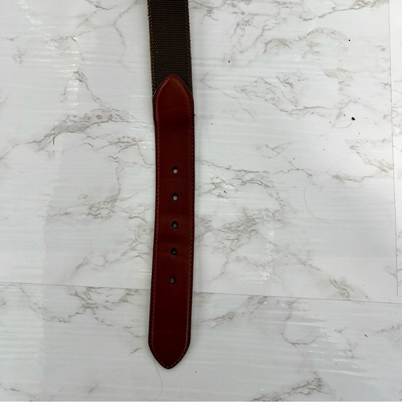 REDWING classic roller bar canvas and leather BELT - Picture 5 of 6